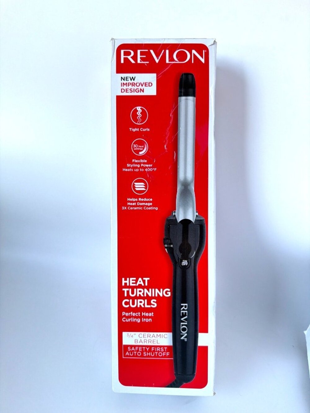 Revlon Heat Turning Curls 3/4" Ceramic Barrel RV052